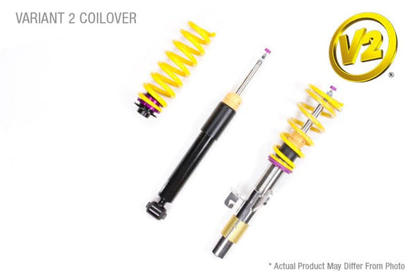 KW V2 Coilover Kit Bundle - VW Eos (1F); all models, all engines, FWD, with DCC | 15280108