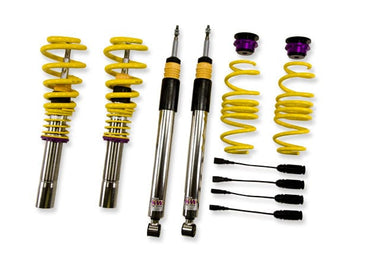 KW V3 Coilover Kit Bundle - Audi A4, S4 (8K/B8) with electronic damping control | 35210099