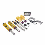 KW Suspension KW V3 Coilover Kit Bundle - Audi A4 (B9) Sedan 2WD with electronic dampers 352100AW