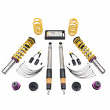 KW Suspension KW V3 Coilover Kit Bundle - Audi A4 (B9) Sedan 2WD with electronic dampers 352100AW