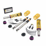 KW Suspension KW V3 Coilover Kit Bundle - Audi A4 (B9) Sedan 2WD with electronic dampers 352100AW