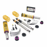 KW Suspension KW V3 Coilover Kit Bundle - Audi A4 (B9) Sedan 2WD with electronic dampers 352100AW