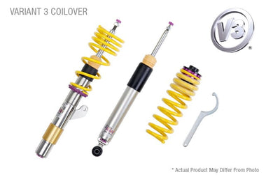 KW V3 Coilover Kit Bundle - Audi A5 (B9) Cabrio; Quattro; without electronic dampers (48.5mm) | 352100CB