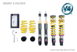 KW Suspensions KW V4 Coilover Kit Bundle - Porsche 911 (992) Carrera 2/2S; Coupe; without + with original lift system; with PASM | 3A771084