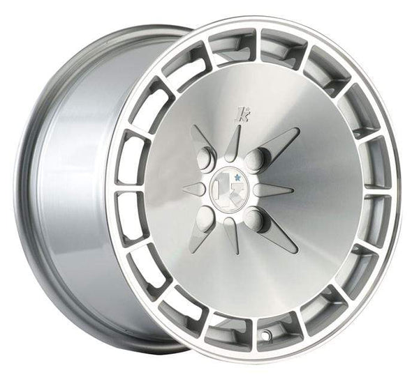 Klutch Wheels 15x8.5" 4x100 cb73.1 et17 Klutch Wheels KM16 - 15" (Silver Machined) - (NLA) Klutch-KM16-15-SM