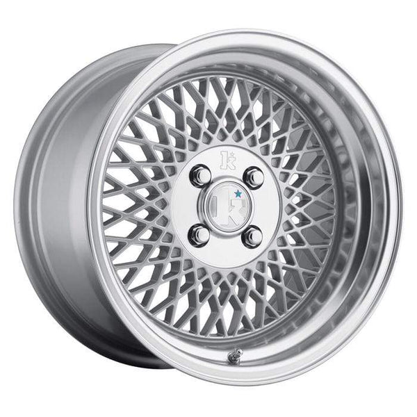 Klutch Wheels 15x8.5" 4x100 cb73.1 et17 Klutch Wheels SL1 - 15" (Silver) - (NLA) Klutch-SL1-15-SIL