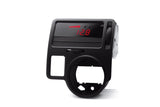 P3 Cars Gauges Pre-Installed in Vent / Red Bars / Red Digits Digital Analog Gauge by P3 Cars | Mk4 Golf | Jetta LAP3VGT4+V