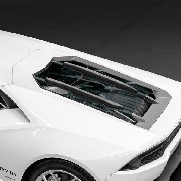 Capristo Lamborghini Huracan - Carbon and Glass Bonnet (No Scoops) | 03LA08210009MG