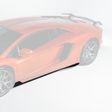 Vorsteiner Lamborghini Aventador Zaragoza Edizione Aero Side Blades Carbon Fiber PP 2x2 Glossy | 0703LOV