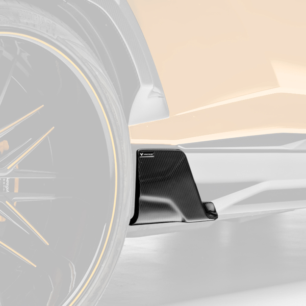 Vorsteiner Lamborghini Urus Rampante Edizione Aero Side Blades Carbon Fiber PP 2x2 Glossy | 2030LOV