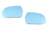 10+ A4/S4 | 10+ A5/S5 | Blind Spot Split Mirror Set (Blue Tinted and Heated)