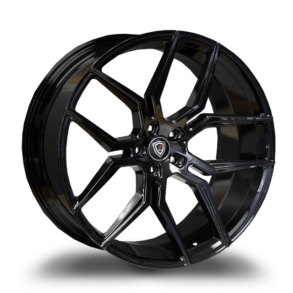 Marquee Wheels 22x9.0 et33 / 5x112 / cb66.56 Marquee Wheels M1000W 22" 5x112 Gloss Black 1000W229511233GB