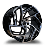 Marquee Wheels 20x9.0 et33 / 5x112 / cb66.56 Marquee Wheels M1002 20" 5x112 Black / Machined 1002209511233BP