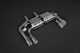 Capristo BMW M2 (F87) - ECE Valved Exhaust with Mid-Silencer Spare Pipes and Stainless Tips (CES3) | 02BM09903001