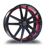 Marquee Wheels 20x8.5 et35 / 5x114.3 / cb73.1 Marquee Wheels M3197 20" 5x114.3 Black / Red 31972085511435BR
