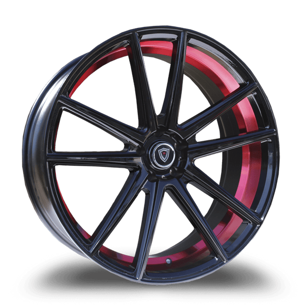 Marquee Wheels 20x8.5 et35 / 5x114.3 / cb73.1 Marquee Wheels M3197 20" 5x114.3 Black / Red 31972085511435BR