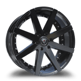 Marquee Wheels 22x9.5 et25 / 6x139.7 / cb78.1 Marquee Wheels M3226B 22" 6x139.7 Black - Glossy Black 3226B2295613925GB