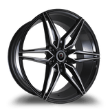 Marquee Wheels 22x9.5 et30 / 6x135 / cb87.1 Marquee Wheels M3259A 22" 6x135 Black / Milled 3259A2295613530BMD
