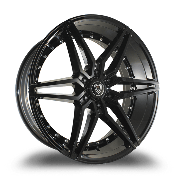 Marquee Wheels 24x10.0 et25 / 6x135 / cb87.1 Marquee Wheels M3259B 24" 6x135 Black - Glossy Black 3259B2410613525GB