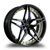 Marquee Wheels 20x9.0 et35 / 5x120 / cb74.1 Marquee Wheels M3259 20" 5x120 Black / Titanium / Milled 3259209512035BTMD