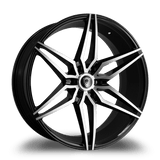 Marquee Wheels 22x9.5 et30 / 6x139.7 / cb78.1 Marquee Wheels M3259A 22" 6x139.7 Black / Machined 3259A2295613930BP