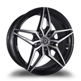 Marquee Wheels 19x9.5 et38 / 5x112 / cb73.1 Marquee Wheels M3259 19" 5x112 Black / Machined 32591995511238BPP