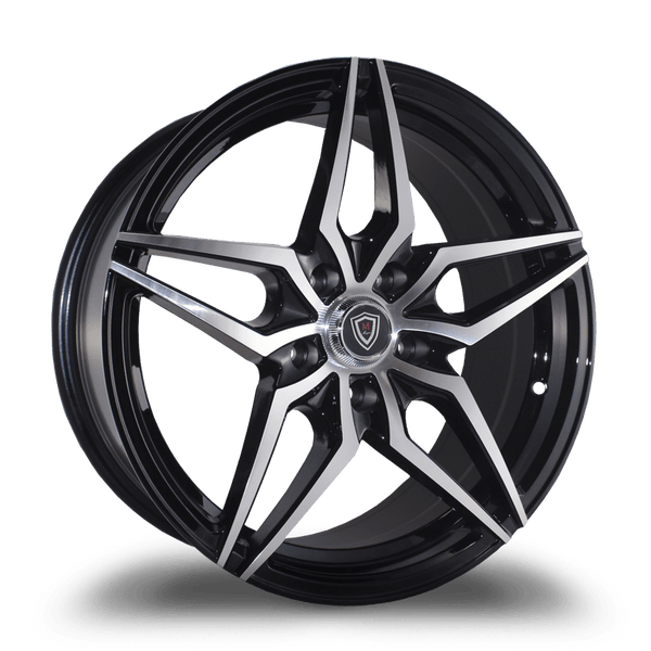 Marquee Wheels 20x10.5 et38 / 5x114.3 / cb73.1 Marquee Wheels M3259 20" 5x114.3 Black / Machined 325920105511438BPN