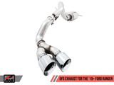 AWE Tuning AWE Tuning 0FG Dual Exit Cat-Back Crawler Conversion Exhaust | Ford Ranger 19-20