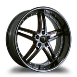 Marquee Wheels 20x9.0 et35 / 5x115 / cb73.1 Marquee Wheels M5329 20" 5x115 Black / Red Milling 5329209511535BRMD
