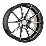 Avant Garde 22x10.0" BLANK ET20 54.1mm CB Avant Garde M652 Wheel | 22" Black Machined Face M652-MB888221020