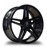 Marquee Wheels 18x8.0 et25 / 5x112 / cb66.56 Marquee Wheels M.8571 18" 5x112 Gloss Black 8571188511225GB