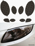 Lamin-X Gunsmoke Lamin-X  Rear Bumper Guard - Mercedes Benz / A-Class Sedan (19-  ) MB008G