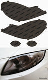 Lamin-X Gunsmoke Lamin-X  Headlight Covers - Mercedes Benz / C230 Coupe (01-04) MB032G