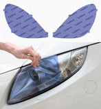 Lamin-X Blue Lamin-X  Fog Light Covers - Mercedes Benz / C230 Sport (05-07) MB033B