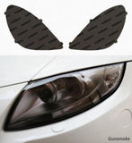 Lamin-X Gunsmoke Lamin-X  Fog Light Covers - Mercedes Benz / C230 Sport (05-07) MB033G