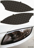 Lamin-X Gunsmoke Lamin-X  Headlight Covers - Mercedes Benz / C230 Sport (05-07) MB034G