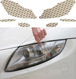 Lamin-X Clear Lamin-X  Fog Light Covers - Mercedes Benz / C-Class (01-04) MB039CL