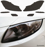 Lamin-X Gunsmoke Lamin-X  Fog Light Covers - Mercedes Benz / C-Class (01-04) MB039G