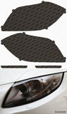 Lamin-X Gunsmoke Lamin-X  Fog Light Covers - Mercedes Benz / C-Class (05-07) MB043G