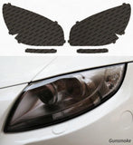 Lamin-X Gunsmoke Lamin-X  Headlight Covers - Mercedes Benz / C-Class (05-07) MB044G