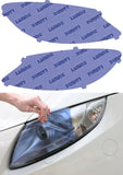 Lamin-X Blue Lamin-X  Headlight Covers - Mercedes Benz / C-Class (12-14) MB056B