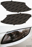 Lamin-X Gunsmoke Lamin-X  Headlight Covers - Mercedes Benz / C-Class Coupe (17- ) MB062G