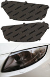 Lamin-X Gunsmoke Lamin-X  Rear Bumper Guard - Mercedes Benz / C-Class Sedan (15-  ) MB069G