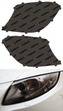 Lamin-X Gunsmoke Lamin-X  Headlight Covers - Mercedes Benz / C-Class Sport (08-11) MB073G