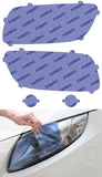 Lamin-X Blue Lamin-X  Round Fog Light Covers - Mercedes Benz / C-Class Sport (08-11) MB074B