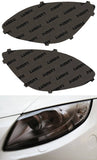 Lamin-X Gunsmoke Lamin-X  Fog Light Covers - Mercedes Benz / CL63 AMG (07-10) MB076G