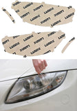 Lamin-X Clear Mercedes E-Class Convertible (2021+  ) Headlight Covers MB080CL