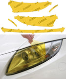 Lamin-X Yellow Mercedes EQS Sedan (2022+  ) Headlight Covers MB081Y