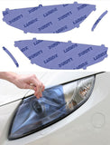 Lamin-X Blue Mercedes S-Class Sedan (2021+  ) Headlight Covers MB085B