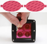Lamin-X Pink Lamin-X  Headlight Covers - Mercedes Benz / CLA-Class (14-19) MB102-2P